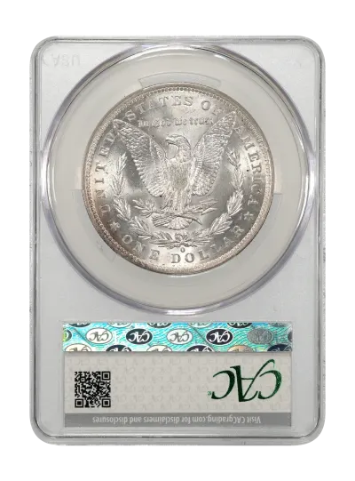 CAC Grading Coin Reverse