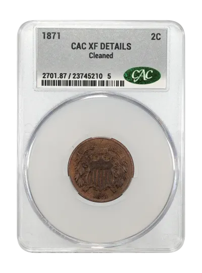 CAC Grading Coin Obverse