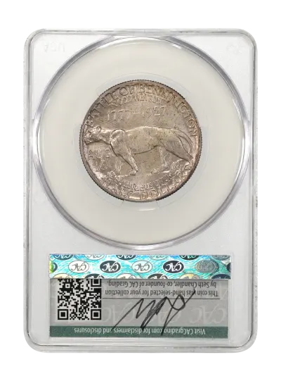 CAC Grading Coin Reverse