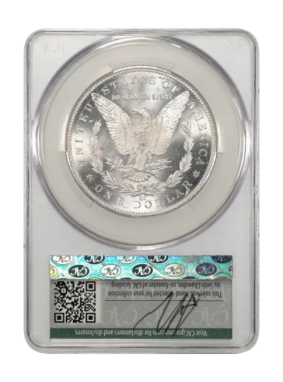 CAC Grading Coin Reverse