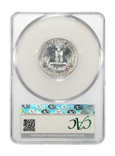 CAC Grading Coin Reverse