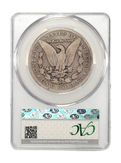 CAC Grading Coin Reverse