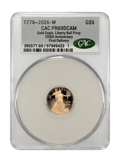 CAC Grading Coin Obverse