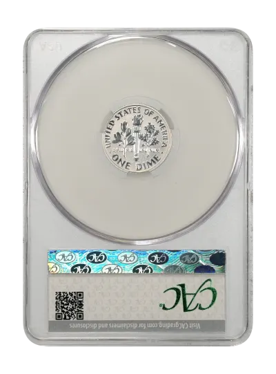 CAC Grading Coin Reverse