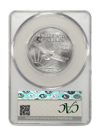 CAC Grading Coin Reverse