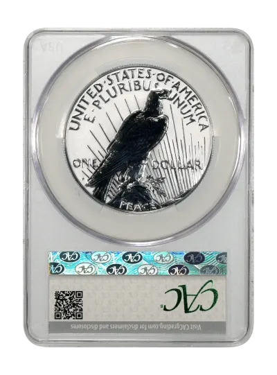 CAC Grading Coin Reverse