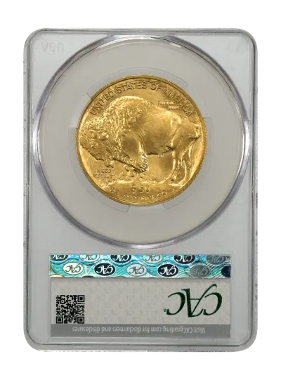 CAC Grading Coin Reverse