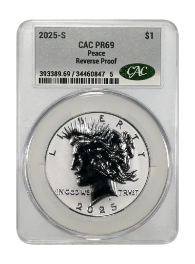 CAC Grading Coin Obverse