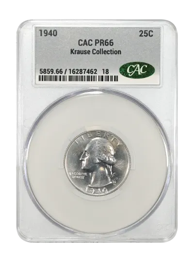 CAC Grading Coin Obverse