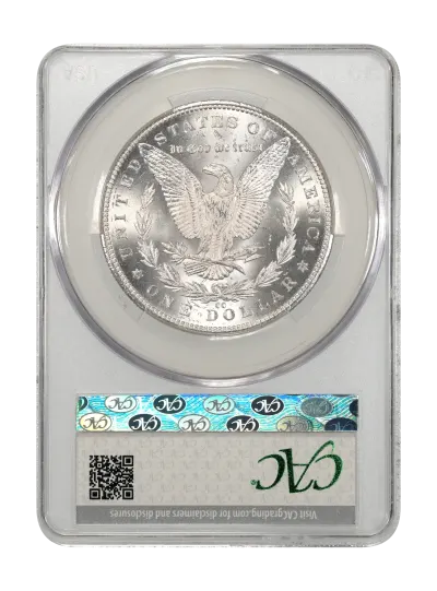 CAC Grading Coin Reverse
