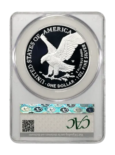 CAC Grading Coin Reverse