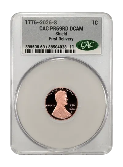 CAC Grading Coin Obverse