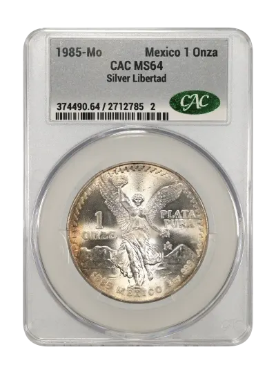 CAC Grading Coin Obverse