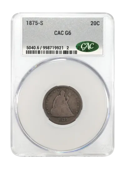 CAC Grading Coin Obverse