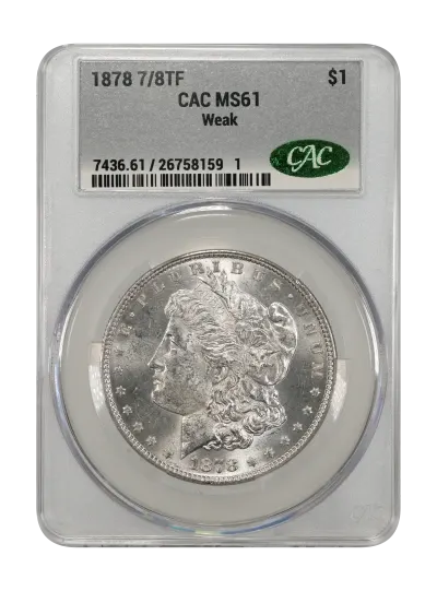 CAC Grading Coin Obverse