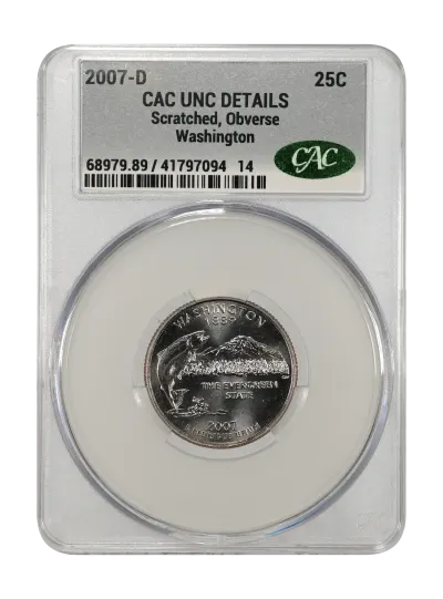 CAC Grading Coin Obverse