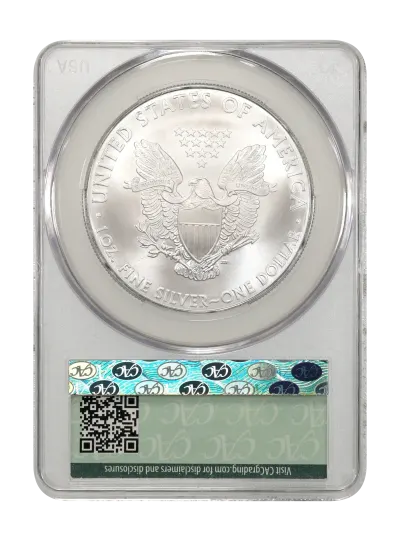 CAC Grading Coin Reverse