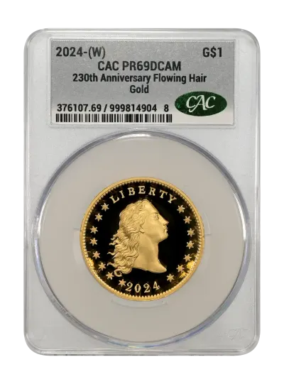 CAC Grading Coin Obverse
