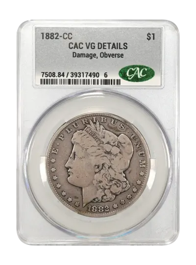 CAC Grading Coin Obverse