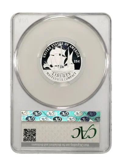 CAC Grading Coin Reverse