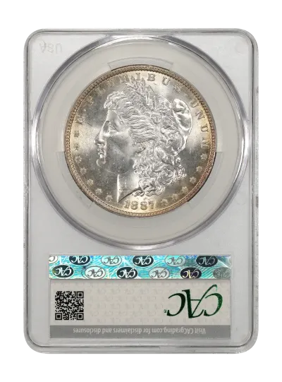 CAC Grading Coin Reverse