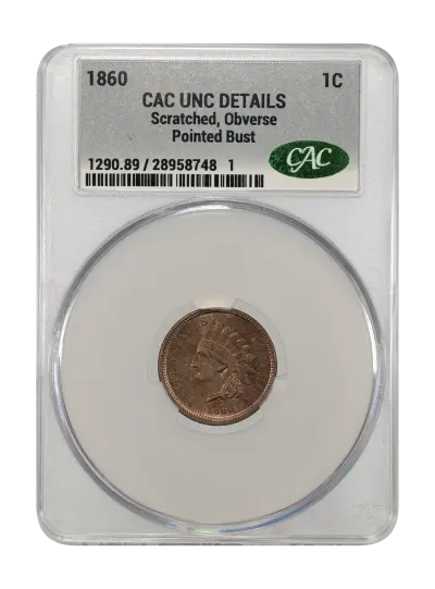 CAC Grading Coin Obverse