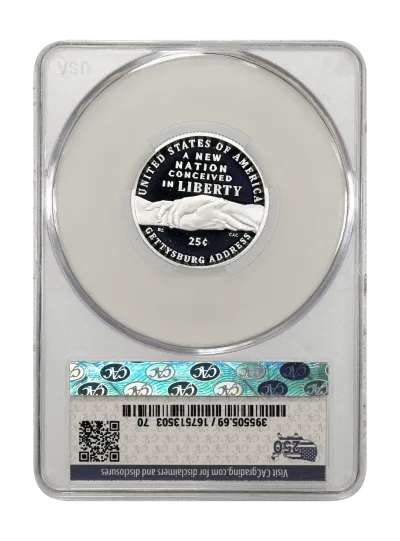 CAC Grading Coin Reverse