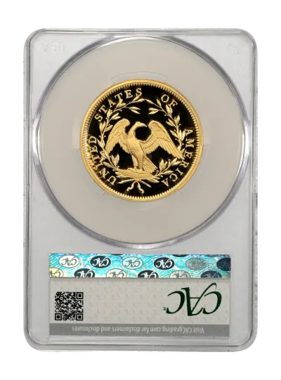 CAC Grading Coin Reverse