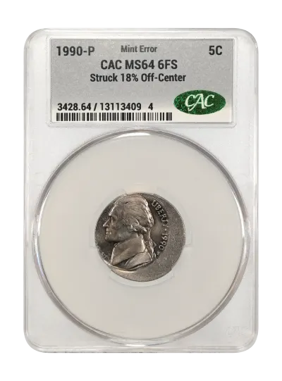 CAC Grading Coin Obverse