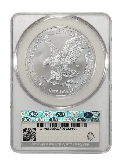 CAC Grading Coin Reverse