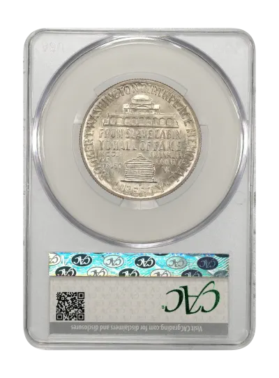 CAC Grading Coin Reverse
