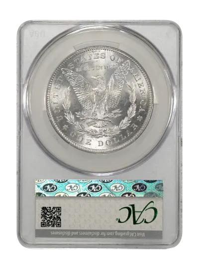 CAC Grading Coin Reverse