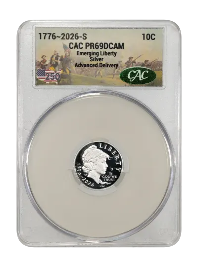 CAC Grading Coin Obverse