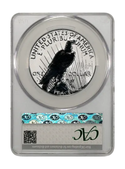 CAC Grading Coin Reverse
