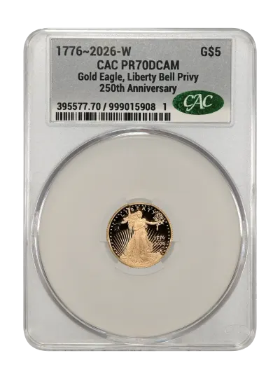 CAC Grading Coin Obverse