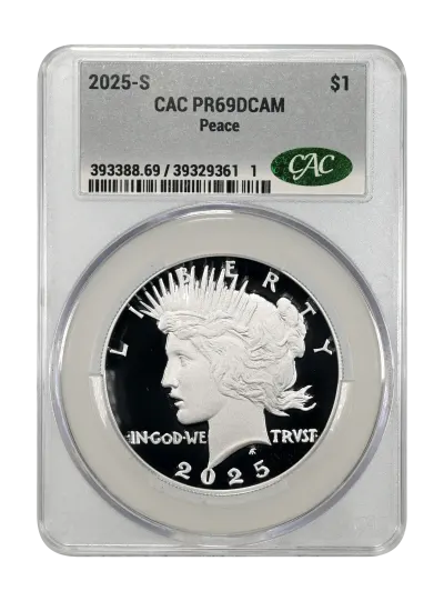 CAC Grading Coin Obverse