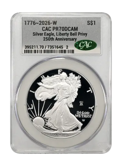 CAC Grading Coin Obverse