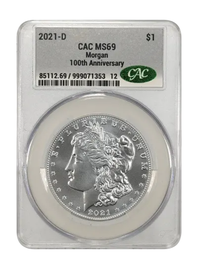 CAC Grading Coin Obverse