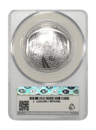 CAC Grading Coin Reverse