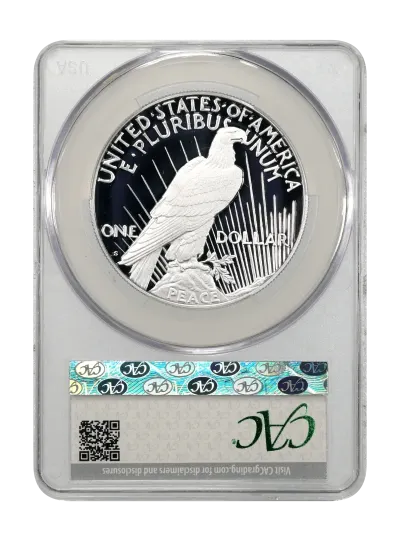 CAC Grading Coin Reverse