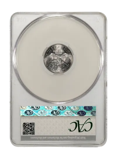 CAC Grading Coin Reverse