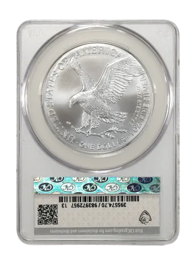 CAC Grading Coin Reverse