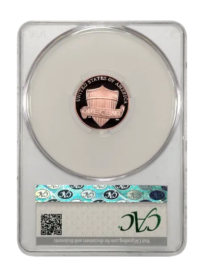 CAC Grading Coin Reverse