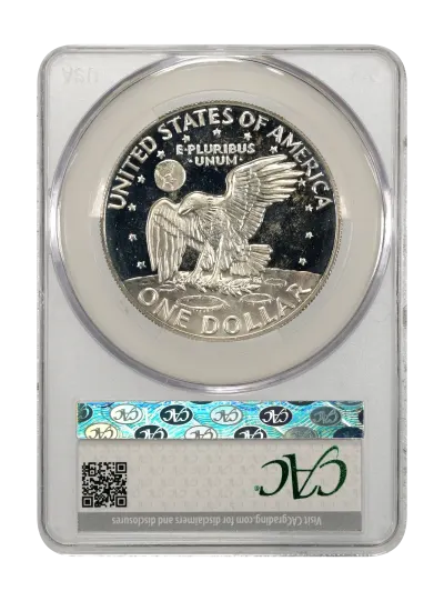 CAC Grading Coin Reverse