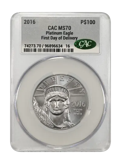 CAC Grading Coin Obverse
