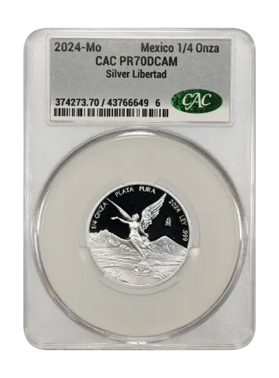 CAC Grading Coin Obverse