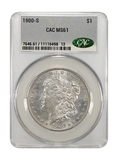 CAC Grading Coin Obverse