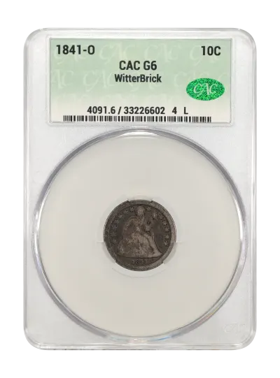 CAC Grading Coin Obverse