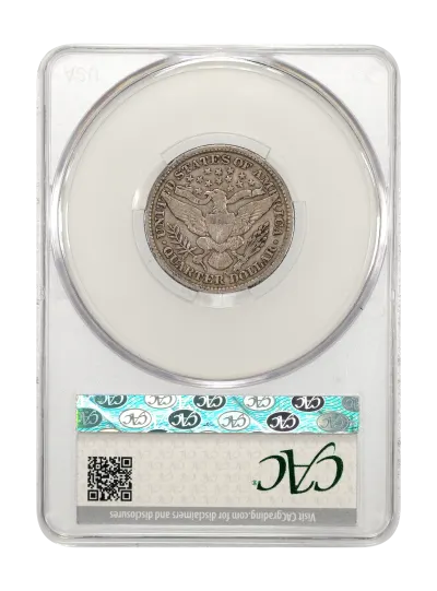 CAC Grading Coin Reverse