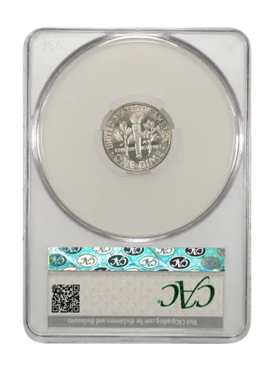 CAC Grading Coin Reverse